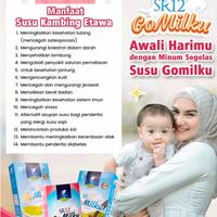 Gambar Go Milku SR12 susu, susu kambing etawa, susu menggemukan badan - Vanila, 600 gram dari Azkia Baby Kids undefined 1 Tokopedia