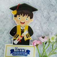 Gambar piala wisuda akrilik , pigura akrilik dari Keylashopalumagada undefined 4 Tokopedia