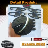 Gambar Paket Handle Door Outer Tank Cover Toyota Avanza 2022 Hitam All Varian dari Handayani Variasi Mobil undefined 4 Tokopedia