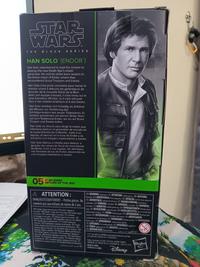 Gambar Hasbro Action Figure STAR WARS The Black Series HAN SOLO (ENDOR) dari Radabab undefined 2 Tokopedia