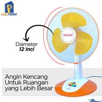 Gambar Desk Fan Kipas Angin Meja Ukuran 12" SOGO SG-1233 dari Prima Perabot undefined 5 Tokopedia