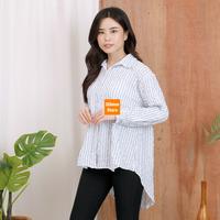 Gambar Blouse Kemeja Shanique Fashion QQinian Crinkle Saphire Diamond Grosir - Putih dari QQinian Store undefined 2 Tokopedia