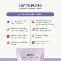 Gambar HOTTO PURTO 5 sachet - Multigrain Purple Potato Ubi Ungu dari Limitless Gym Store Bali undefined 3 Tokopedia