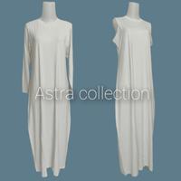 Gambar gamis manset lekton inner Astracollection spandex rayon super muslim - Abu Muda, L dari AstraCollection undefined 3 Tokopedia