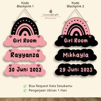 Gambar Zehandcraft- Hiasan dinding aesthetic / Dekorasi Kamar - Hitam, 1 Susun Kata dari Zehandcraft undefined 5 Tokopedia