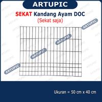 Gambar SEKAT Kandang Ayam DOC Pullet Pulet ARTUPIC Baterai Kandang SEKAT SAJA dari Artupic Peralatan Peternakan undefined 1 Tokopedia