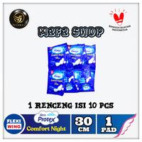 Gambar Hers Protex Flexi Wing Pembalut Malam Sachet - 30 cm (Harga Renceng) dari M2F2 Shop - Paseban undefined 1 Tokopedia