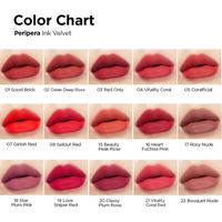 Gambar Peripera Ink velvet - PURE RED dari korea grosir shop undefined 2 Tokopedia