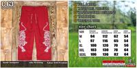 Gambar Celana Silat umum bordir Harimau bahan dril premium kode C-36 dari Distro qu17 undefined 5 Tokopedia