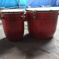 Gambar ALAT MUSIK TRADISIONAL KETIPUNG KULIT KAMBING ASLI 20 & 11 CM - MAINAN dari Jauharahshoop undefined 3 Tokopedia