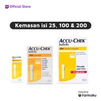 Gambar Accu-Chek Softclix Lancet / Jarum Cek Tes Gula Darah Isi 25 Accuchek dari Farmaku undefined 5 Tokopedia