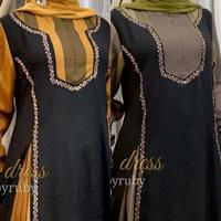 Gambar gamis terbaru amore by ruby aurelie model mewah kekinian formal - army, All Size dari beena basic undefined 5 Tokopedia