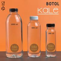 Gambar Botol Kale 500ml REGULER - Botol Plastik 500 ml - Kemasan Minuman Kopi, Susu, Teh, Jus, Cold Press dari Toko Kanigara Official undefined 3 Tokopedia