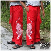 Gambar Celana Silat umum bordir Harimau bahan dril premium kode C-36 dari Distro qu17 undefined 1 Tokopedia