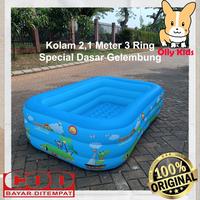 Gambar OLLYKIDS Kolam Renang Anak Jumbo 180x125x75cm 4 RING Payground - PG5405 3RING, +pompa listrik dari vivibabyshop_ undefined 5 Tokopedia