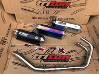 Gambar Knalpot Ninja 250 fi New / Old Cbr250rr yamaha R25 MT25 Ori Triton - black, ymaha r25 dari BMB Knalpot Original undefined 3 Tokopedia