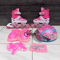 Gambar SEPATU RODA INLINE SKATE DAN BAJAJ FULLSET - mrah set spider, S (28-33) dari Alifiansyah undefined 2 Tokopedia
