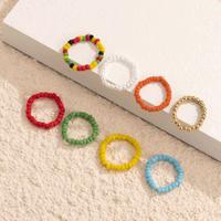 Gambar Cincin beads plain color lucu - rainbow dari LuicyShop undefined 3 Tokopedia