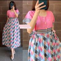 Gambar Daster jumbo bahan adem somila.id terbaru - tartan buter dari indrianiiishop undefined 1 Tokopedia
