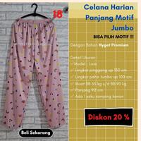 Gambar Celamis Motif JUMBO - LJB 1-2, Panjang Jumbo dari Grosir Kulot Legging undefined 4 Tokopedia
