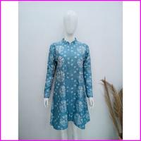 Gambar TUNIK BATIK JUMPUTAN SOFT TERSEDIA UKURAN S M L XL XXL JUMBO - atika hitam, ukuran l dari purnamaelangselatanaswin undefined 4 Tokopedia