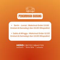 Gambar herd Kopi Arabika Robusta The Diskoria Es Kopi Susu Espresso Blend 1 KG - Whole Beans dari Herd Coffee Roaster undefined 3 Tokopedia