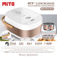 Gambar Mito R7 Low Sugar 2 Liter Multi Digital Rice Cooker 8 in 1 Menu - Dark Gold dari Sajun Electronic Serpong undefined 4 Tokopedia