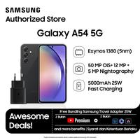 Gambar (Bundling) Samsung Galaxy A54 5G 8/128 + Travel Adapter 25W - Graphite dari GJ Stores undefined 1 Tokopedia