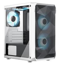 Gambar CASING VENOMRX PRAVA + 2 FAN Tempered Glass Side M-ATX Gaming Case - Putih dari Juragan IT undefined 2 Tokopedia