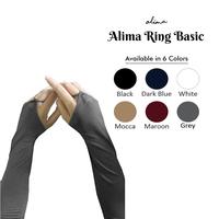 Gambar Handsock Cincin Polos Murah bahan Spandek By ALima - White dari Maera Indonesia undefined 5 Tokopedia