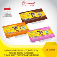 Gambar ChocoLito Colek / Kukis Mini Cokelat / Dengan Krim Yogurt Stroberi - CHOCOLATE dari mmmartgrosir undefined 5 Tokopedia