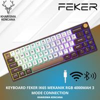 Gambar KEYBOARD FEKER IK65 MEKANIK RGB 4000MAH 3 MODE CONNECTION dari kharismakencana undefined 3 Tokopedia