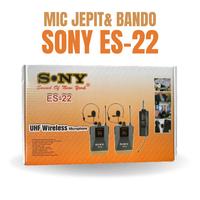 Gambar MIC WIRELESS CLIP ON VE SONY EX SN-22 MICROPHONE BANDO MIC JEPIT SONY dari ADZRIEL JAYA undefined 1 Tokopedia