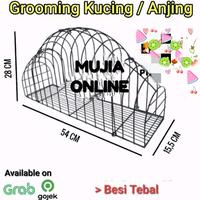 Gambar Kandang Mandi Kucing Tas Besi Cat Cargo Grooming Kelinci Musang Galak dari mujia-online undefined 2 Tokopedia