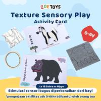 Gambar shukaku Texture Sensory Play Activity Card | Mainan Menempel Tekstur - Leopard & Frog dari Shukaku Official Store undefined 4 Tokopedia