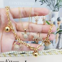 Gambar Xuping set perhiasan dewasa 22k02 dari Toko Love Xuping & Titanium undefined 1 Tokopedia
