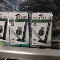 Gambar USB WIFI 600Mbps + ANTENA Wireless Adaptor 802. IIN Antena dari Papi Kenzo Olshop undefined 5 Tokopedia
