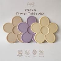 Gambar Aegibou Kyara Flower Table Mat | Tatakan Alas Makan Bayi | Placemat - Beige dari Aegibou by Arians undefined 1 Tokopedia