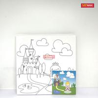 Gambar DIY Canvas Painting / Canvas Lukis Sketsa / Mainan Anak Edukatif - 30X24 CEWE dari MP One Stationery undefined 5 Tokopedia