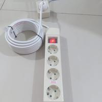 Gambar Termurah Stop kontak kabel uticon ON/OF,3,4,5lubang+kabel1s/d10meter - 3 Lubang, 1 Meter dari ASKASAKA undefined 2 Tokopedia