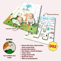 Gambar BABY FOLDING PLAYMAT XPE CRAWLING MAT MATRAS LIPAT 120x180 DODO D05 - D03 dari Martha Karpet Indonesia undefined 3 Tokopedia