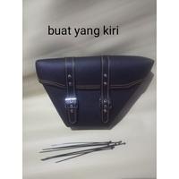 Gambar Tas motor/side bag samping buat motor costum japstyle Cafe Racer - Kiri dari idanz variasi undefined 4 Tokopedia
