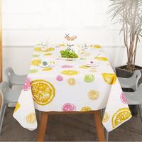 Gambar Taplak Meja Makan PEVA Motif Bunga Buah Alas Meja Makan Cantik Modern dari Miczson undefined 3 Tokopedia