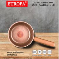 Gambar PANCI EUROPA SAUCE PAN RED DOT SERIES NON STICK ALUMINIUM 16CM & 18CM PANCI SUSU ANTI LENGKET - 16CM dari TOKO JAWA ELECTRIK undefined 5 Tokopedia
