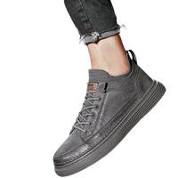 Gambar Sepatu sneakers pria elegan grey abu import mewah kulit 39 40 41 42 43 - 41 dari IZIcellYkNEW undefined 5 Tokopedia