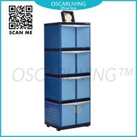 Gambar Tabitha Lemari Plastik 4 SUSUN Motif Anyam-GOJEK/GRAB dari OSCAR LIVING undefined 1 Tokopedia
