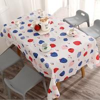 Gambar Taplak Meja Makan PEVA Motif Bunga Buah Alas Meja Makan Cantik Modern dari Miczson undefined 2 Tokopedia