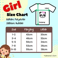 Gambar Paket Combo Spesial Kaos Anak Perempuan Motif Karakter (A) 1-10 Tahun - 1-2 TAHUN dari PandaKids_id undefined 2 Tokopedia