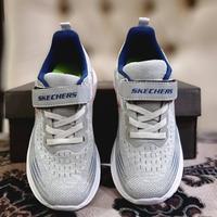 Gambar SEPATU ANAK LAKI-LAKI PEREMPUAN SKECHERS KIDS PREMIUM ABU BIRU RINGAN - 26 dari TOKO NADHIF Q.R undefined 4 Tokopedia