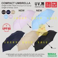 Gambar UNIQLO UV Protection Compact Umbrella Original Pocketable Payung Lipat - Black dari LUCKY DUCK SALE undefined 1 Tokopedia